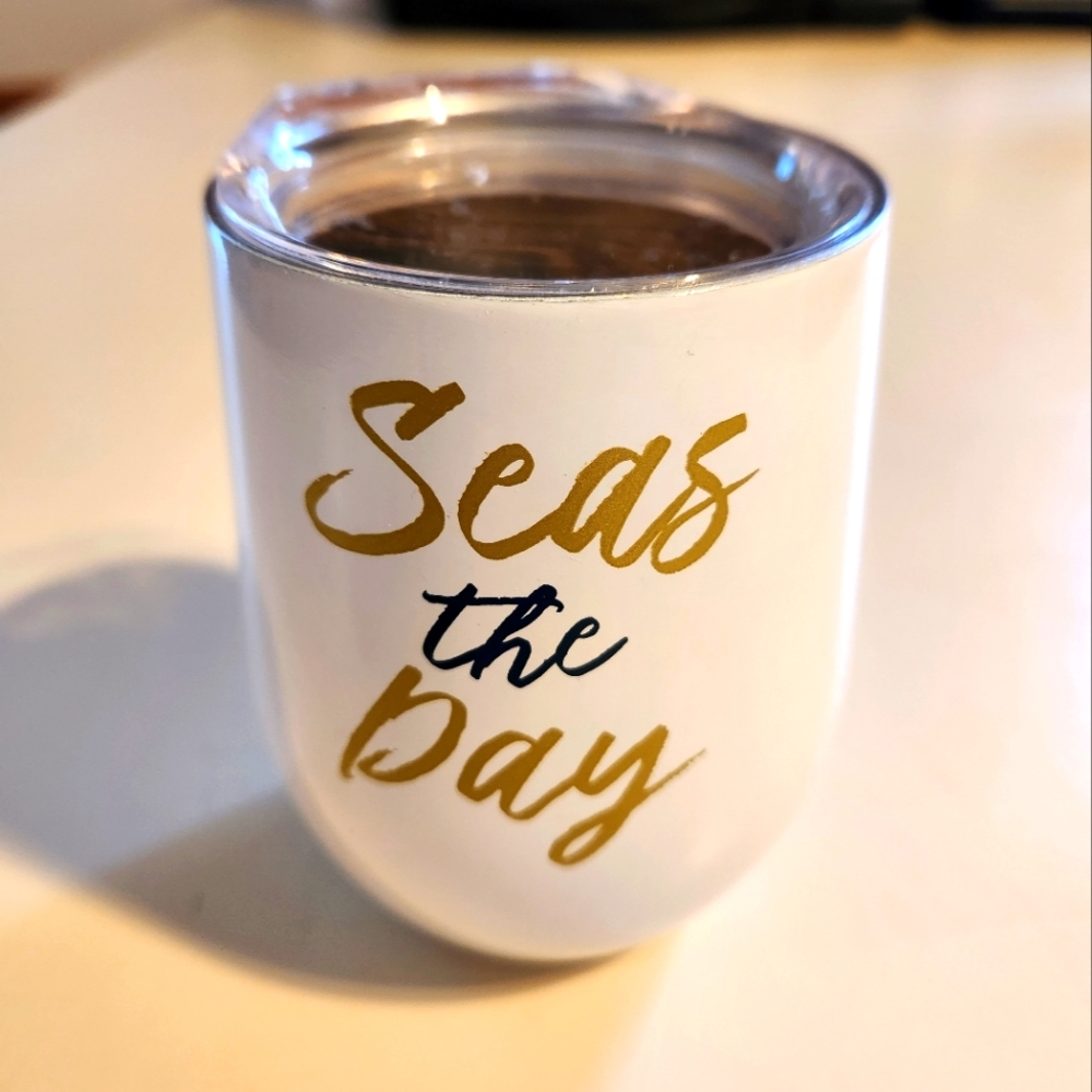 Seas the Day Stainless Steel Tumbler